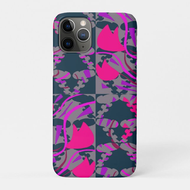 Funda De Case-Mate Para iPhone Bulbos de tulipán Rosas (Reverso)
