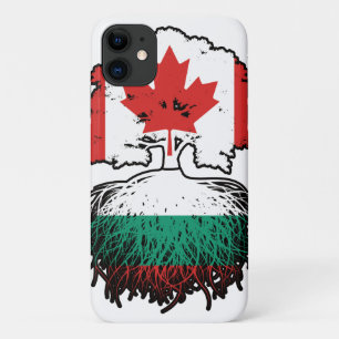 Funda Para iPhone 11 Bulgaria Bandera de raíces de árbol canadiense búl