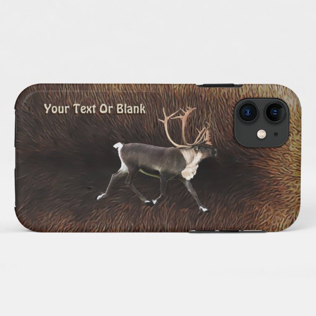 Funda De Case-Mate Para iPhone Bull Caribou (Reno) (Reverso (horizontal))