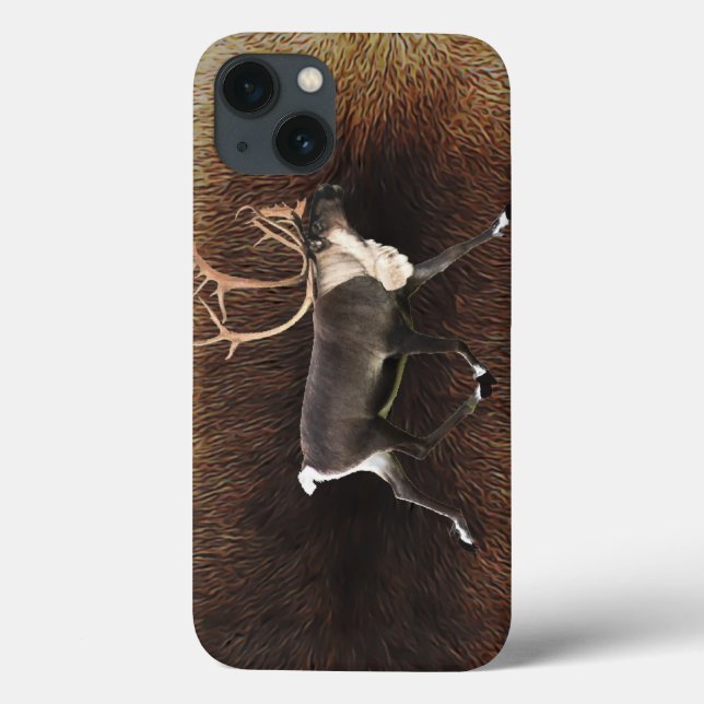 Funda De Case-Mate Para iPhone Bull Caribou (Reno) (Reverso)