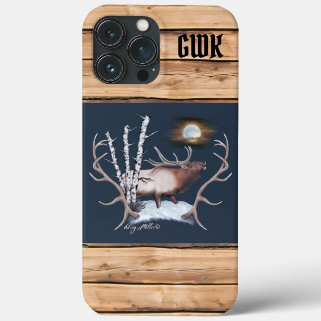 Funda De Case-Mate Para iPhone Bull Elk (Reverso )
