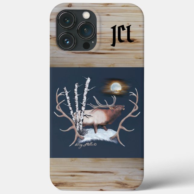 Funda De Case-Mate Para iPhone Bull Elk (Reverso )