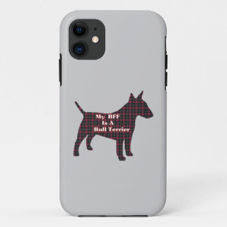 Funda Para iPhone 11 Bull Terrier BFF
