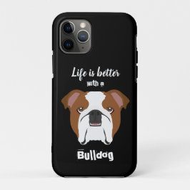 Funda Para iPhone 11 Pro Bulldog británico