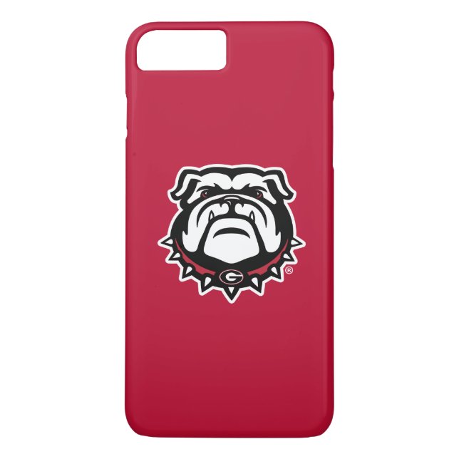 Funda De Case-Mate Para iPhone Bulldog de Georgia (Reverso)