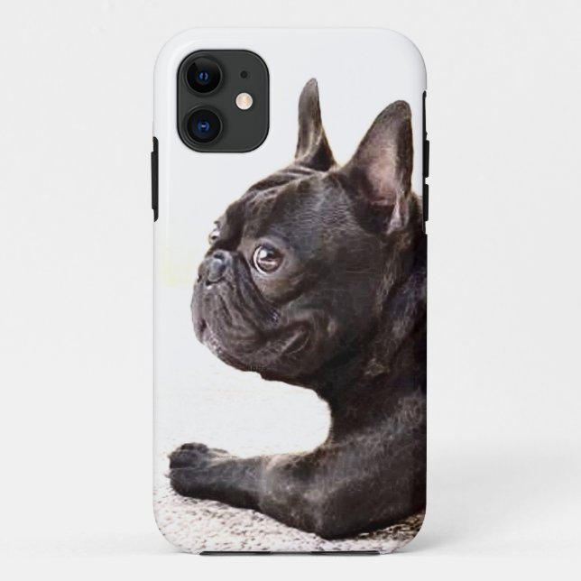 Funda De Case-Mate Para iPhone Bulldog francés (Reverso)