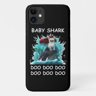 Funda Para iPhone 11 Bulldog francés   Baby Shark Doo Doo Doo