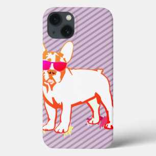 Funda Para iPhone 13 Bulldog francés cachorro genial