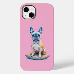 Funda Para iPhone 14 Plus De Case-Mate Bulldog Francés Colorido y Artístico