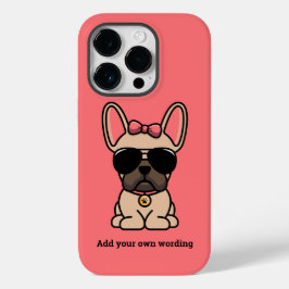 Funda Para iPhone 14 Pro De Case-Mate Bulldog francés Fawn