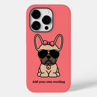 Funda Para iPhone 14 Pro De Case-Mate Bulldog francés Fawn
