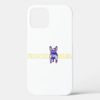 Funda Para iPhone 12 Bulldog francés francesa mamá mamá dueña de perro
