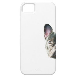 Funda Para iPhone 11 Bulldog francés "que mira a escondidas" la caja