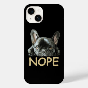 Funda Para iPhone 14 De Case-Mate Bulldog francés  Regalos Frenchie Nope