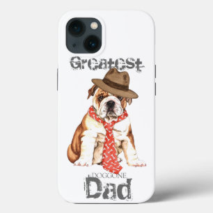 Funda Para iPhone 13 Bulldog Papá