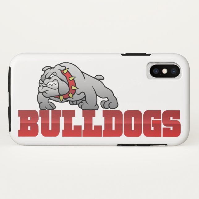 Funda De Case-Mate Para iPhone Bulldoges Mason #8 (Reverso (horizontal))