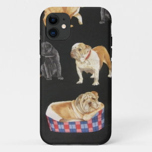 Funda Para iPhone 11 Bulldoges y Shar Peis