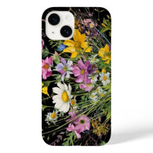 bullicio de flores silvestres acuáticas sobre fond