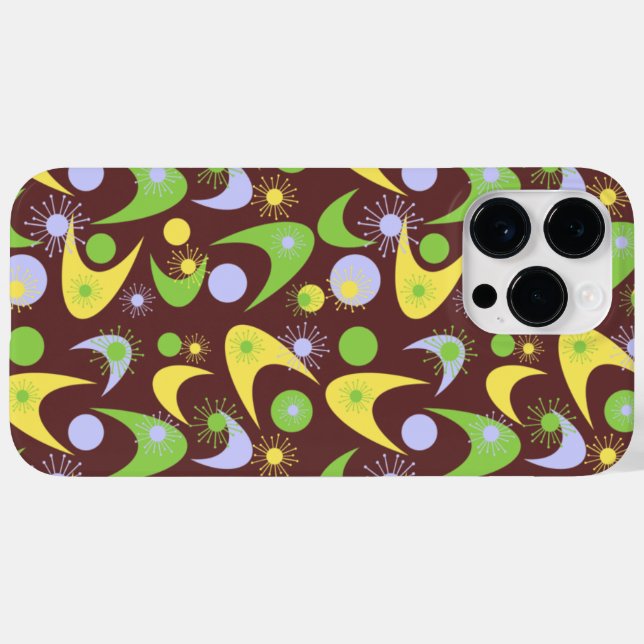 Funda De Case-Mate Para iPhone Bumeranes Retro (Reverso (Horizontal))