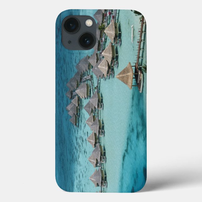 Funda De Case-Mate Para iPhone Bungalows del Hotel Beachcomber (Reverso)