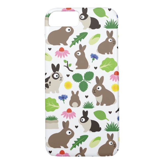 Funda De Case-Mate Para iPhone Bunnies Y Sus Tratamientos (Reverso)