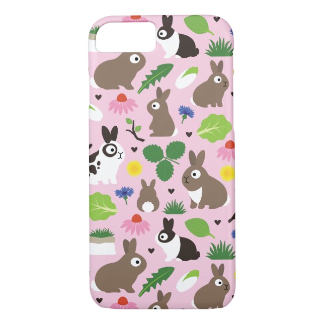 Funda De Case-Mate Para iPhone Bunnies Y Sus Tratamientos (Reverso)