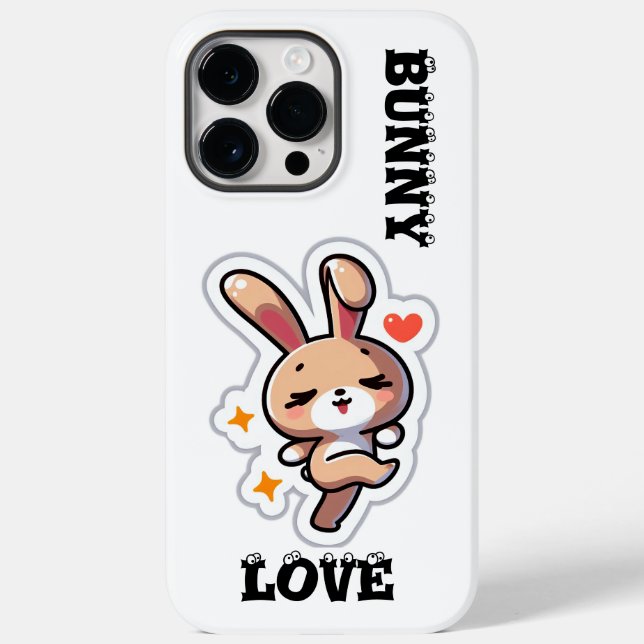 Funda De Case-Mate Para iPhone Bunny (Reverso )