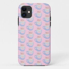 Funda Para iPhone 11 Bunny Latte Con Canela