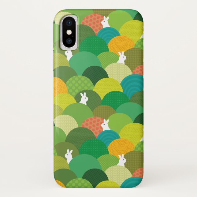 Funda De Case-Mate Para iPhone Bunny Oculto En Las Colinas (Reverso)