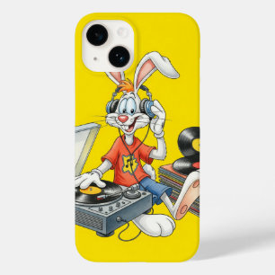 Funda Para iPhone 14 De Case-Mate  Bunny y Vinyl, por Natasha Us  