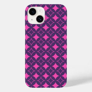 Funda Para iPhone 14 De Case-Mate Buques rosa y morado