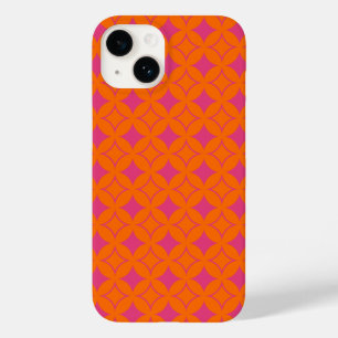 Funda Para iPhone 14 De Case-Mate Buques rosa y naranja