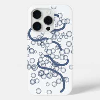 Funda Para iPhone 15 Pro Burbuja azul