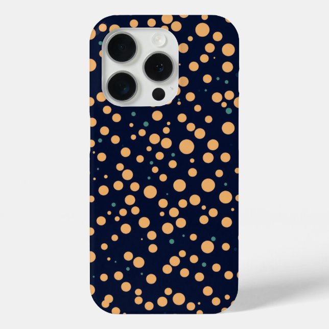 Funda De Case-Mate Para iPhone burbuja azul (Reverso )