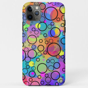 Funda Para iPhone 11 Pro Max Burbujas arcoiris II