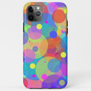 Funda Para iPhone 11 Pro Max Burbujas arcoiris III