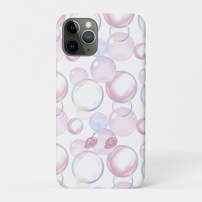 Funda De Case-Mate Para iPhone Burbujas Coloridas Personalizadas (Reverso)
