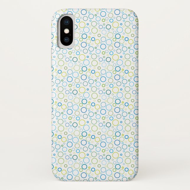Funda De Case-Mate Para iPhone Burbujas de primavera (Reverso)