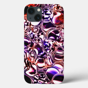 Funda Para iPhone 13 ¿Burbujas de vidrio de color o piedras preciosas?