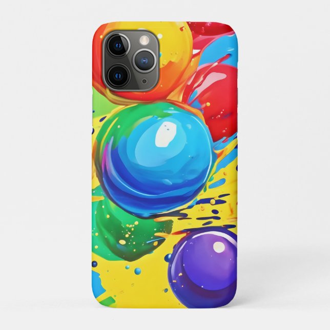 Funda De Case-Mate Para iPhone Burbujas Explosivas: Brillantes y Audaces (Reverso)