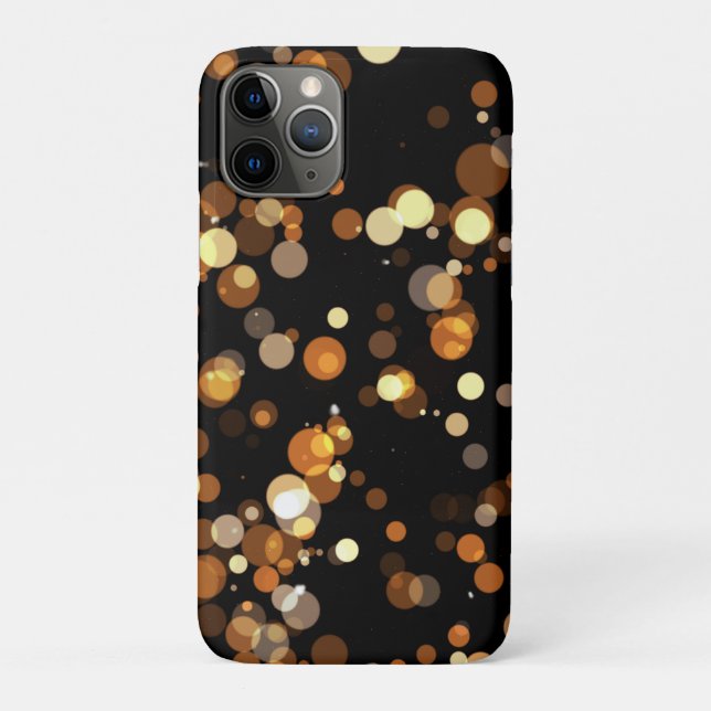 Funda De Case-Mate Para iPhone Burbujas hermosas de luz (Reverso)