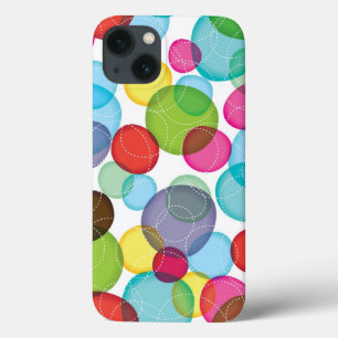 Funda Para iPhone 13 Burbujas redondeadas niños patrón 2