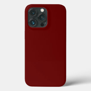 Funda Para iPhone 13 Pro Burgundy oxblood granate vino elegante