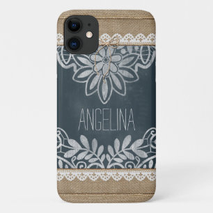 title_seo2 Burlap Lace Chalkboard Rústico personalizado