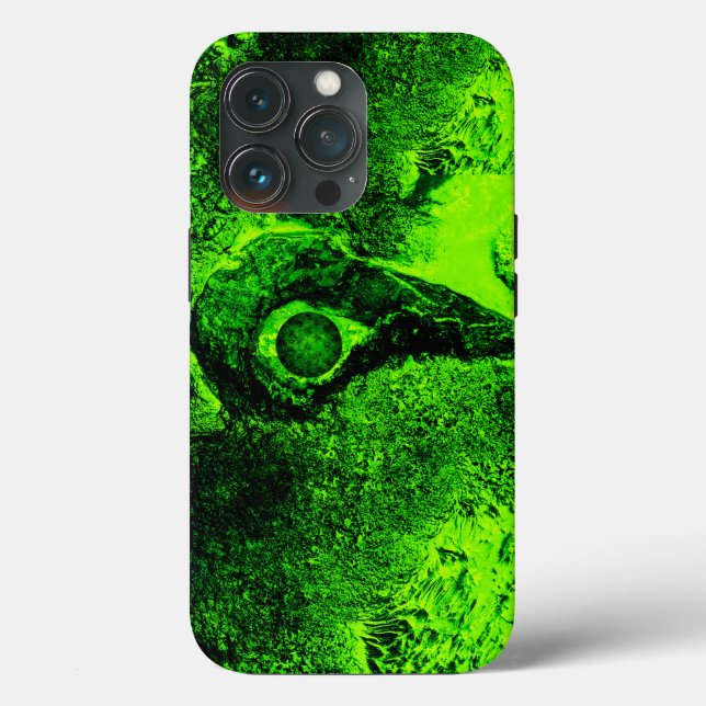 Funda De Case-Mate Para iPhone buscando lo verde (Reverso )