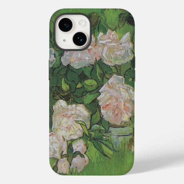 Funda De Case-Mate Para iPhone Bush Rosa por Vincent Van Gogh (Reverso )