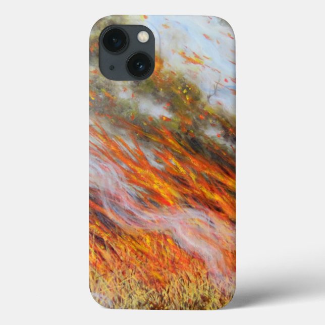 Funda De Case-Mate Para iPhone Bushfire Inferno 2014 (Reverso)
