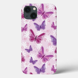 Funda Para iPhone 13 butterfly pattern 3