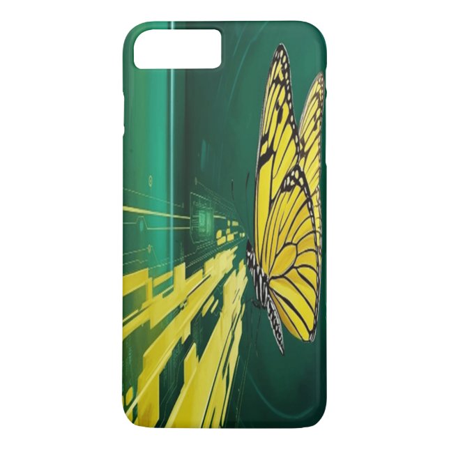Funda De Case-Mate Para iPhone Butterfly phone case (Reverso)