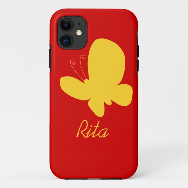 Funda De Case-Mate Para iPhone Butterfy iPhone5 (Reverso)